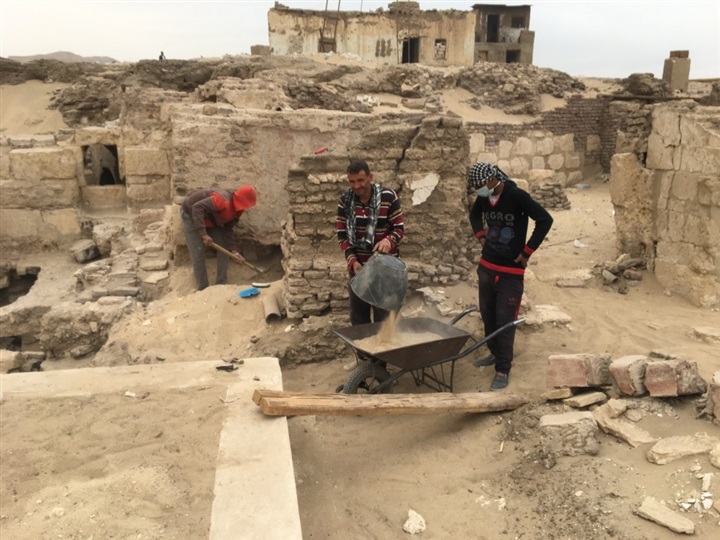 انتهاء عمل البعثة الأثرية بمشروع الكشف عن معبد أتريبس بسوهاج